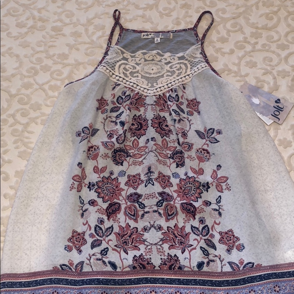 Dressy tank top by Jolt-Sz small